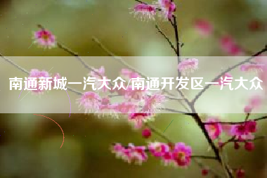 南通新城一汽大众/南通开发区一汽大众