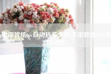 丰田致炫suv自动挡多少钱(丰田致炫2021款自动挡)