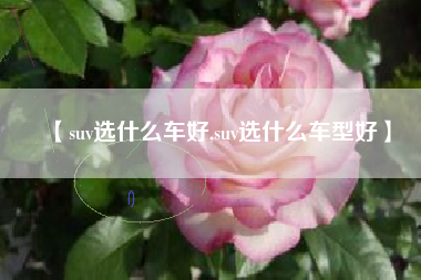【suv选什么车好,suv选什么车型好】 【suv选什么车好,suv选什么车型好】