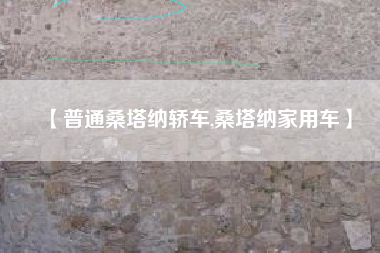 【普通桑塔纳轿车,桑塔纳家用车】